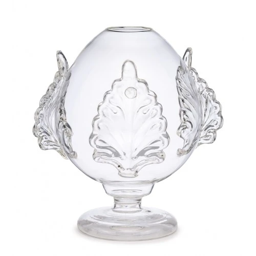 VASO PUMO VETRO TRASPARENTE CM.25