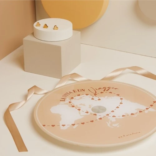 VASSOIO GIREVOLE DECORO MONDO - CLARALUNA 2025