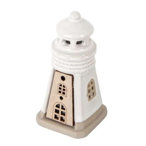 BOMBONIERA - WOOD FARO LED H.9,5 