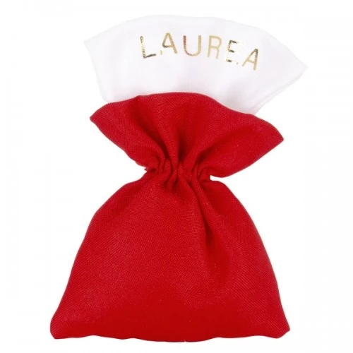 SACCHETTO CONFETTI WRITE BAG LAUREA CM.10X15 