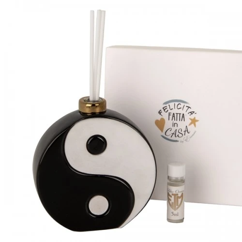 BOMBONIERA - YIN YANG DIFFUSORE CM.10 H.11 CON BOX