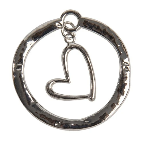 ZAMA CUORE CERCHIO SILVER DM.3,5 