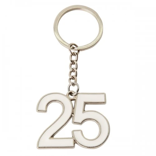 PORTACHIAVE 25° ANNIVERSARIO CM.4 