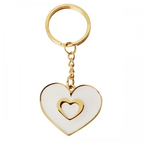 ZAMA P/CHIAVE 2 CUORI GOLD CM.4 