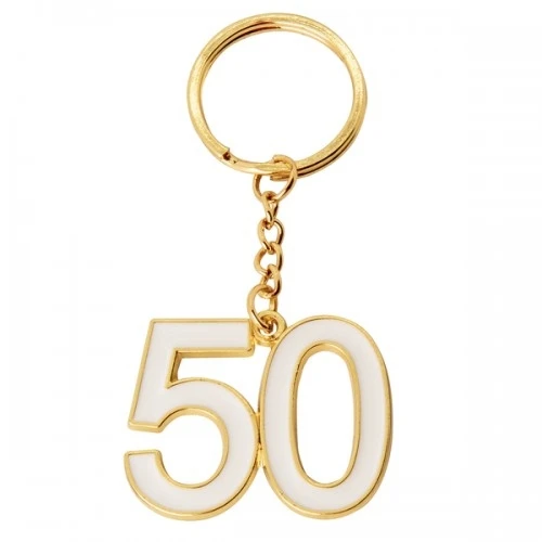 PORTACHIAVE 50° ANNIVERSARIO CM.4 