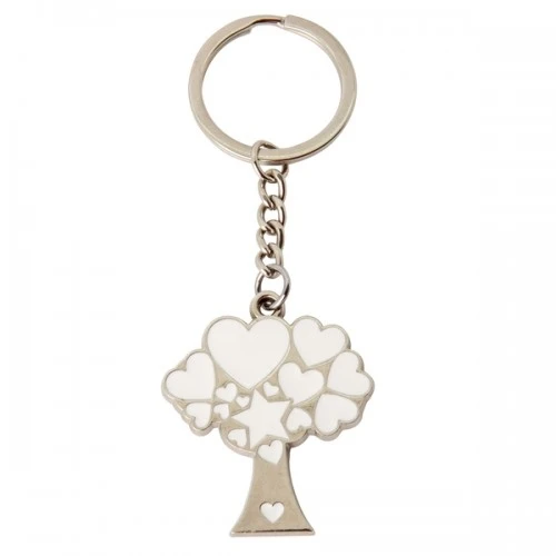 BOMBONIERA P/CHIAVE ALBERO SILVER CM.4 