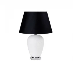Lampada in vetro con paralume nero - L'OCA NERA