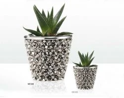 Vaso rivestito in argento - Memory 