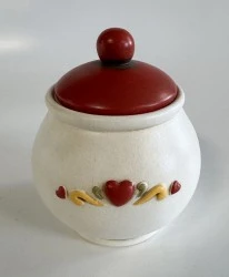 ZUCCHERIERA CERAMICA ORIGINALE EGAN CM.10x12