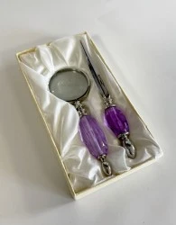 Set lente e tagliacarte Claraluna - Offerta Bomboniere