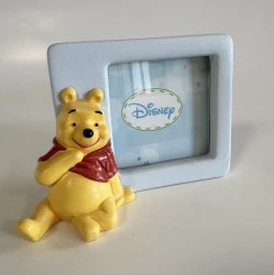 Winnie the Pooh DISNEY PORTAFOTO CERAMICA ORIGINALE EGAN CELESTE CM.11x17