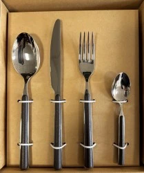 Set posate in acciaio inox 24 pz. - domus design