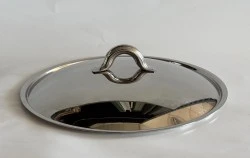 Coperchio in acciaio inox per pentole cm. 24 serie Mami Alessi