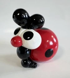 COCCINELLA IN CERAMICA EGAN CM.16x17