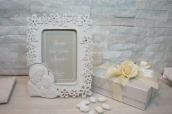 Cornice sacra famiglia con strass