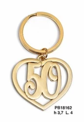 PORTACHIAVI CUORE 50°ANNIVERSARIO