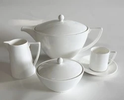 SERVIZIO CAFFE' IN FINE BONE CHINA WEDGWOOD JASPER CONRAN