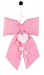 FIOCCO NASCITA ROSA IMBOTTITO C/CUORI