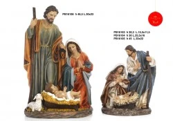 GRUPPO NATIVITA' 30 CM. RESINA