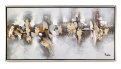 QUADRO CON CORNICE ASTRATTO
