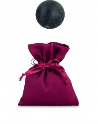 SACCHETTO CONFETTI RASO BORDEAUX