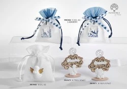 SACCHETTO CONFETTI TEMA MARE 14 CM.