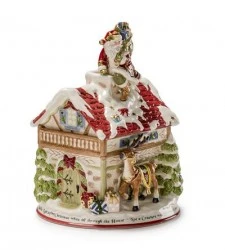 SCATOLA BABBO NATALE - FITZ & FLOYD
