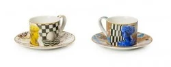 SET 2 TAZZE CAFFE THE BELL CM 16