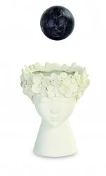VASO BIANCO VISO DONNA